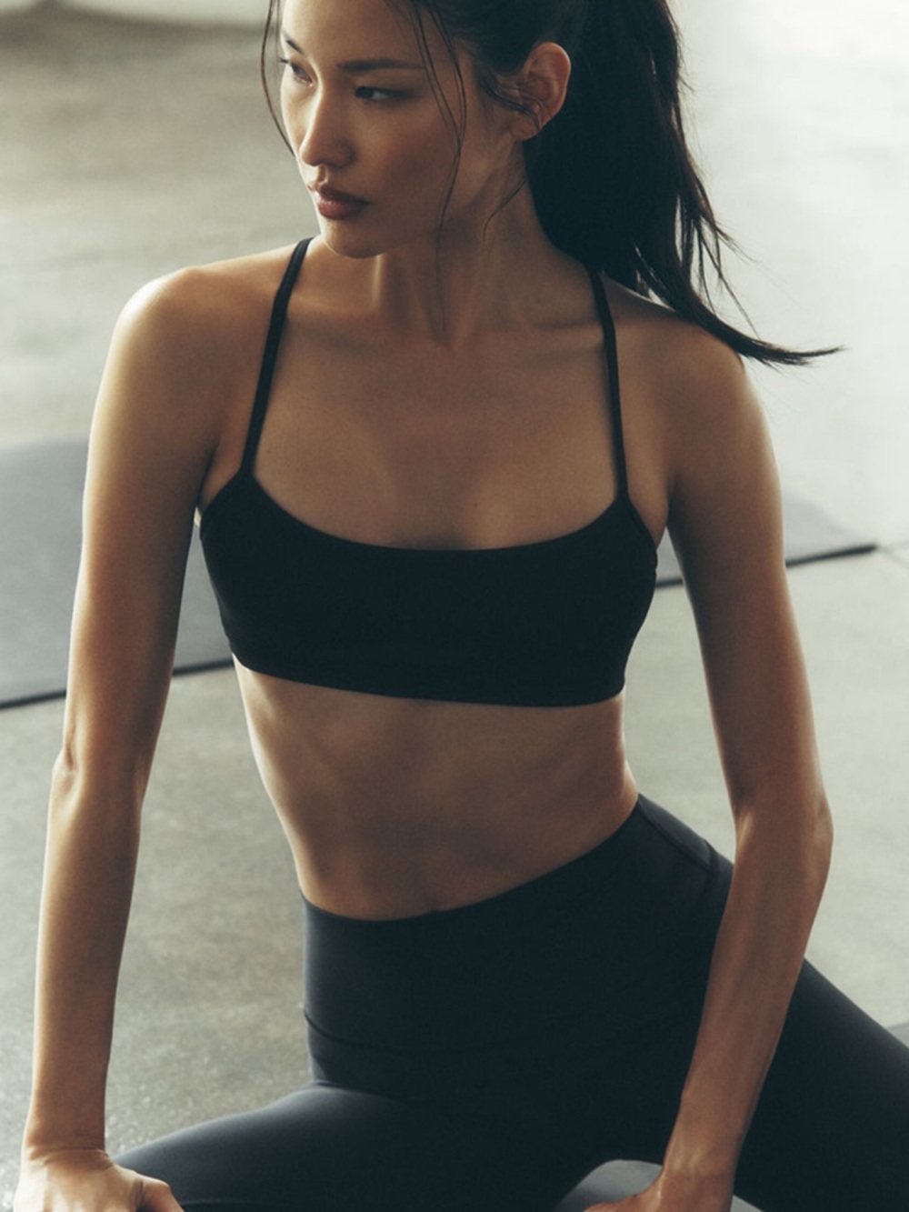 ALO Airlift Intrigue SportsBra Black